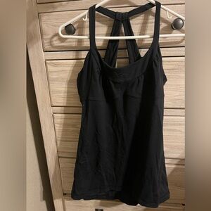 Scoop Neck Me Up Blk Tank Top